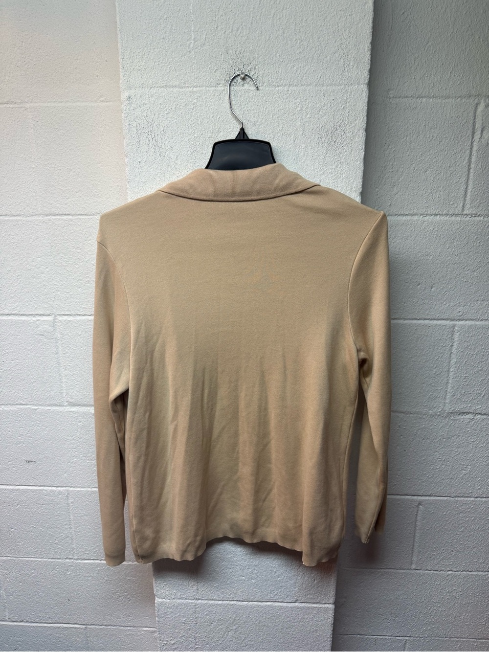Lands' End Women's Beige Knit Blazer - Picture 6 of 6
